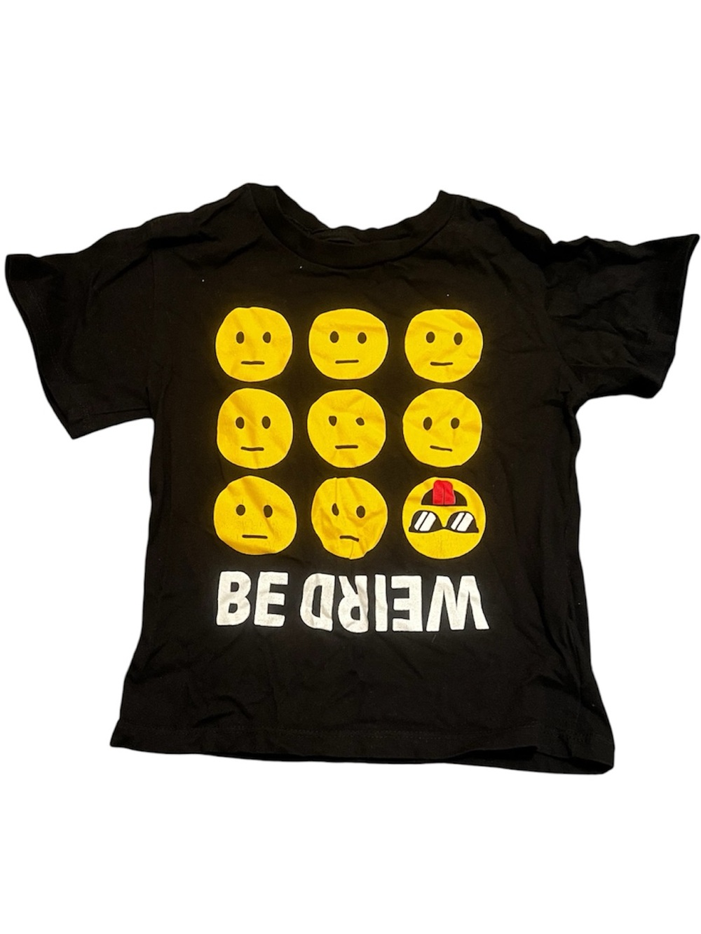 Children’s Place Black Graphic Tee